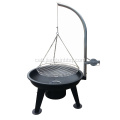 Korean Style BBQ Grill Tripod Charcoal Barbecue